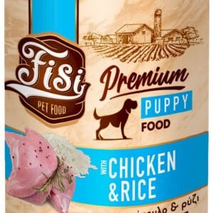 Karma dla psa PERFECT PET FISI kurczak ryż pasztet puppy 400g