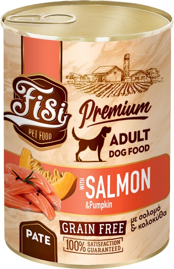 Karma dla psa PERFECT PET FISI łosoś dynia pasztet 400g