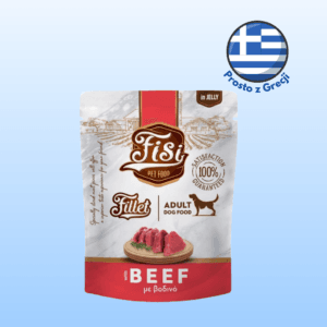 Karma dla psa PERFECT PET FISI wołowina w galarecie 500g