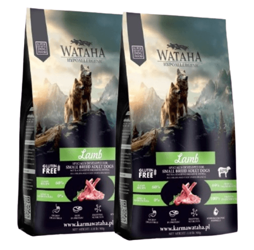 Karma dla psa WATAHA hypoallergenic S jagnięcina ryż 2x6kg Karma dla psa WATAHA hypoallergenic S jagnięcina ryż 2x6kg