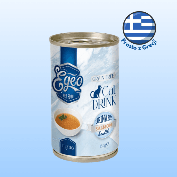 Napój dla kota EGEO urinary health łosoś w sosie 135g Napój dla kota EGEO urinary health łosoś w sosie 135g