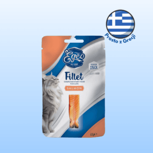 Przysmak dla kota EGEO filet z łososia 22g