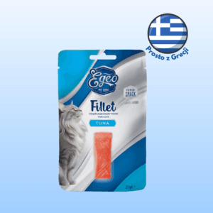 Przysmak dla kota EGEO filet z tuńczyka 22g