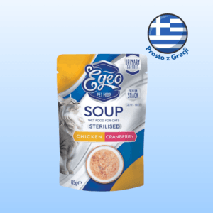 Zupa dla kota EGEO sterylizacja urinary kurczak żurawina 85g