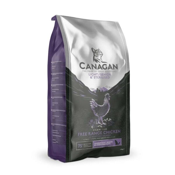 Karma dla kota CANAGAN Light Senior 375g
