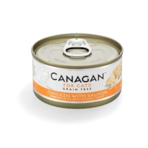 Karma dla kota CANAGAN kurczak łosoś 75g