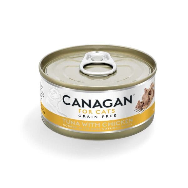 Karma dla kota CANAGAN tuńczyk kurczak 75g