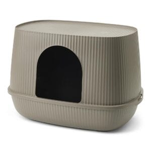 Kuweta dla kota SAVIC Moona warm grey 57x39x39cm