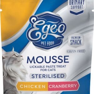Przysmaki dla kota EGEO kitten urinary mus kurczak łosoś 100g