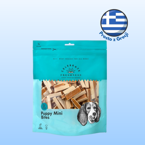 Przysmaki dla psa CELEBRATE puppy mini bites z kurczaka 360g