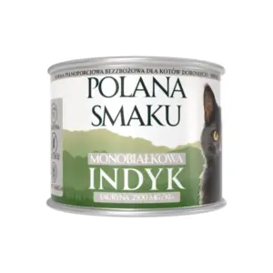 Karma dla kota POLANA SMAKU indyk 200g