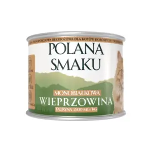 Karma dla kota POLANA SMAKU wieprzowina 200g