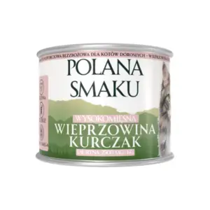 Karma dla kota POLANA SMAKU wieprzowina i kurczak 200g