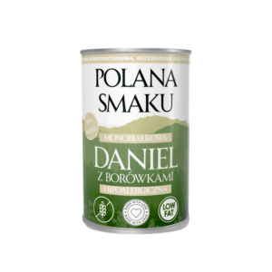 Karma dla psa POLANA SMAKU daniel z borówkami 400g