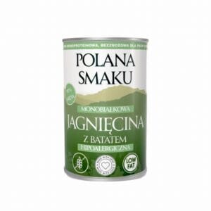 Karma dla psa POLANA SMAKU jagnięcina z batatami 400g