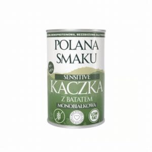Karma dla psa POLANA SMAKU kaczka z batatami 400g