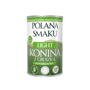 Karma dla psa POLANA SMAKU konina z gruszką 400g