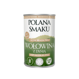 Karma dla psa POLANA SMAKU wołowina z dynią 400g