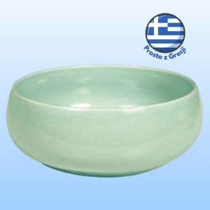 Miska ceramiczna GLEE Shimmer zielona M 700ml