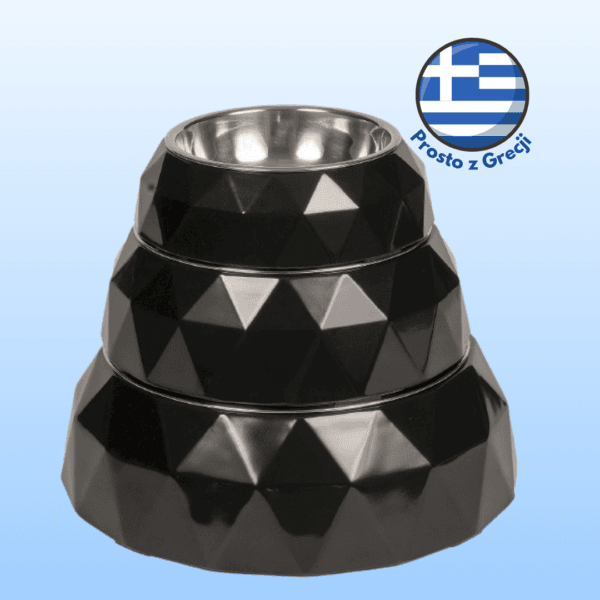 Miska ze stalową wkładką GLEE Bowl Diamond