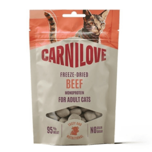 Przysmaki dla kota CARNILOVE freeze dried wołowina 40g