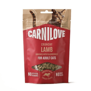 Przysmaki dla kota CARNILOVE crunchy snack jagnięcina 50g