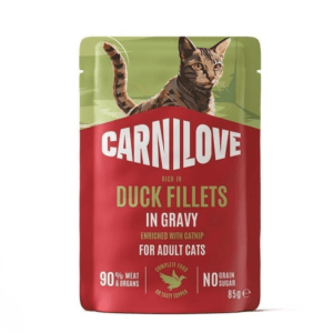 Karma dla kota CARNILOVE kaczka w sosie 85g