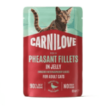 Karma dla kota CARNILOVE bażant w galarecie 85g