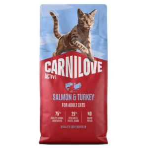 Karma dla kota CARNILOVE Active łosos indyk 2kg