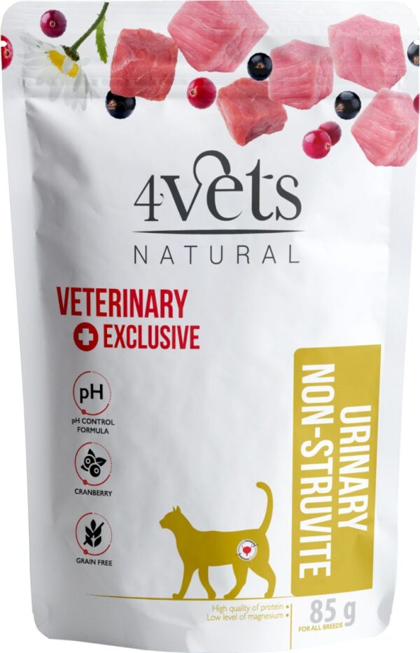 Karma dla kota 4VETS urinary non struvite 85g Karma dla kota 4VETS urinary non struvite 85g