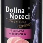 Karma dla kota DOLINA NOTECI sterylizacja indyk 400g