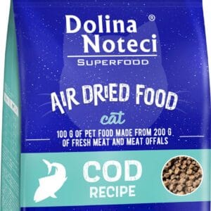 Karma dla kota DOLINA NOTECI superfood danie suszone dorsz 1kg