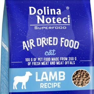 Karma dla kota DOLINA NOTECI superfood danie suszone jagnięcina 1kg