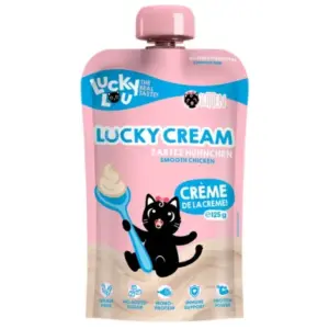 Karma dla kota LUCKY LOU cream kitten kurczak 125g