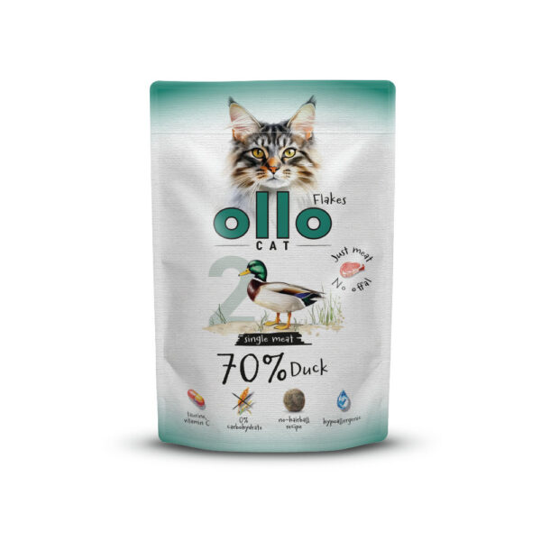 Karma dla kota OLLO kaczka 85g Karma dla kota OLLO kaczka 85g