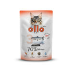 Karma dla kota OLLO łosoś 85g