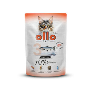 Karma dla kota OLLO łosoś 85g
