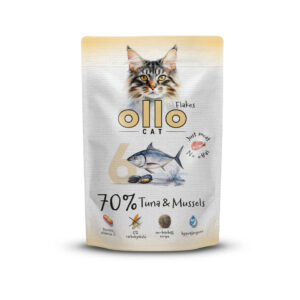 Karma dla kota OLLO tuńczyk omułek 85g