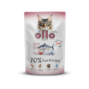 Karma dla kota OLLO tuńczyk przegrzebki 85g