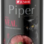 Karma dla kota PIPER junior cielęcina 400g