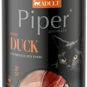 Karma dla kota PIPER kaczka 400g