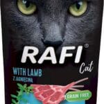 Karma dla kota RAFI jagnięcina sterilized 100g