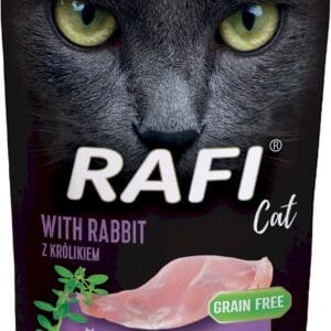Karma dla kota RAFI królik sterilized 100g