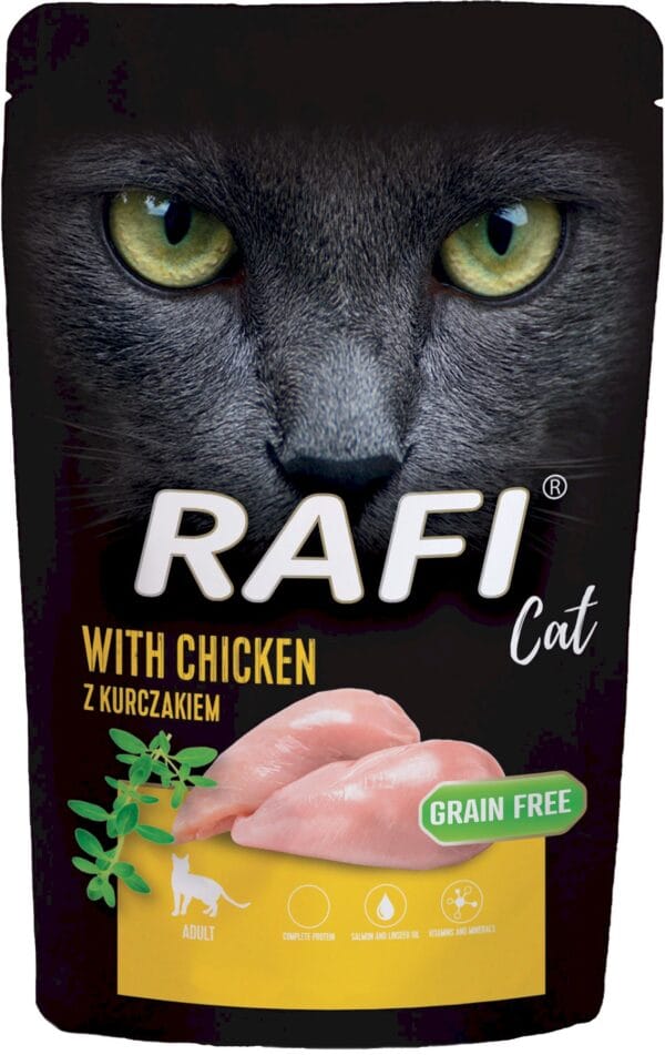 Karma dla kota RAFI kurczak 100g