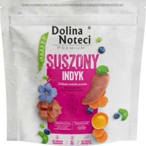 Karma dla psa DOLINA NOTECI premium suszona indyk 1kg