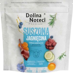 Karma dla psa DOLINA NOTECI premium suszona jagnięcina 1kg