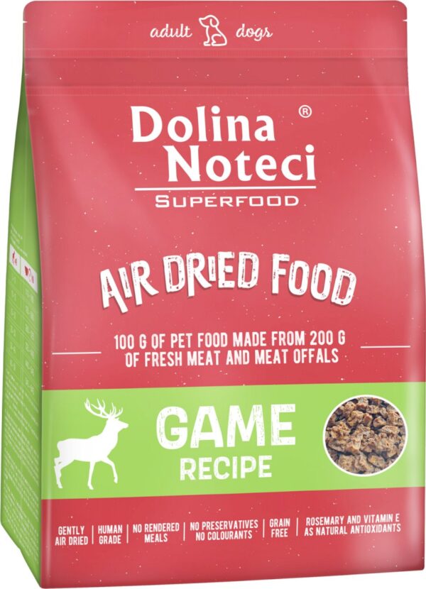 Karma dla psa DOLINA NOTECI superfood danie z dziczyzny 1kg