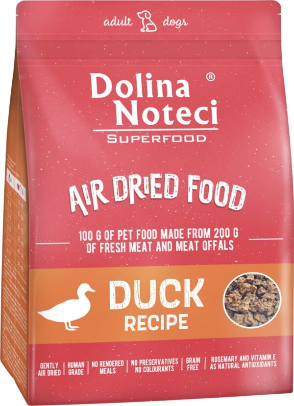 Karma dla psa DOLINA NOTECI superfood danie z kaczki 1kg