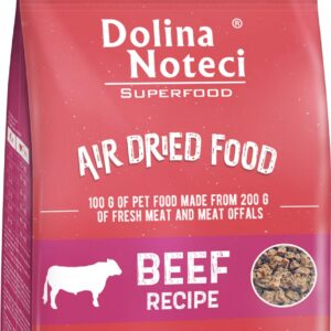 Karma dla psa DOLINA NOTECI superfood danie z wołowiny 1kg