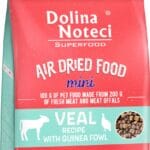 Karma dla psa DOLINA NOTECI superfood mini danie cielęcina perliczka 1kg